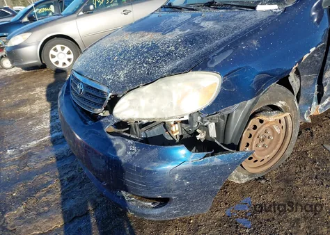 2005 Toyota Corolla Le z USA, uszkodzony, nr VIN 2T1BR32E35C454216